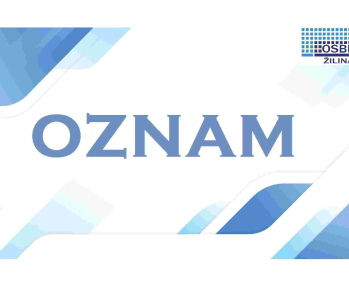 Oznam o celozávodnej dovolenke v máji 2025